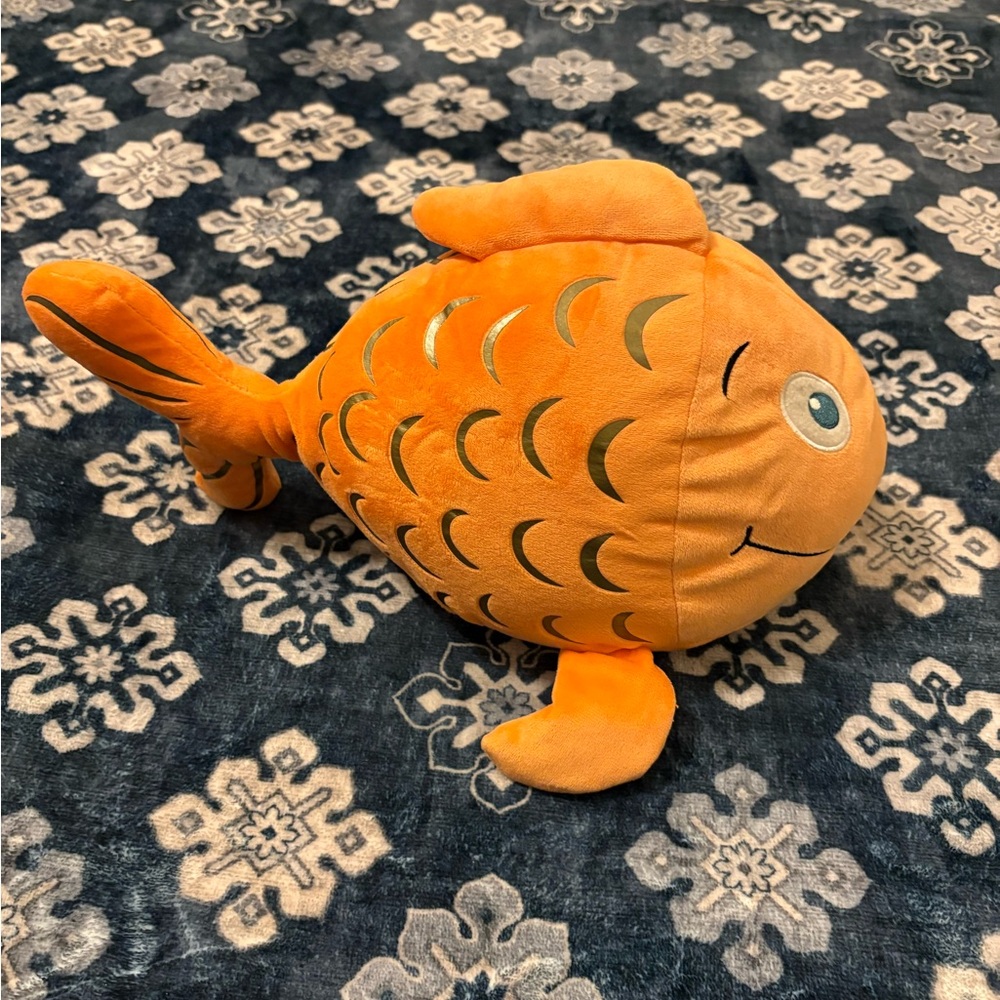 Orange Fish Plush Toy